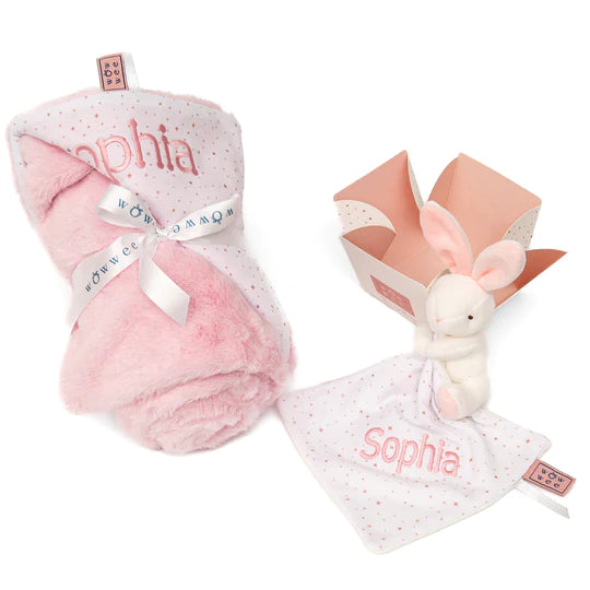 Personalised hotsell bunny comforter