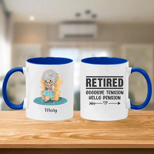 Personalised Retirement Mug