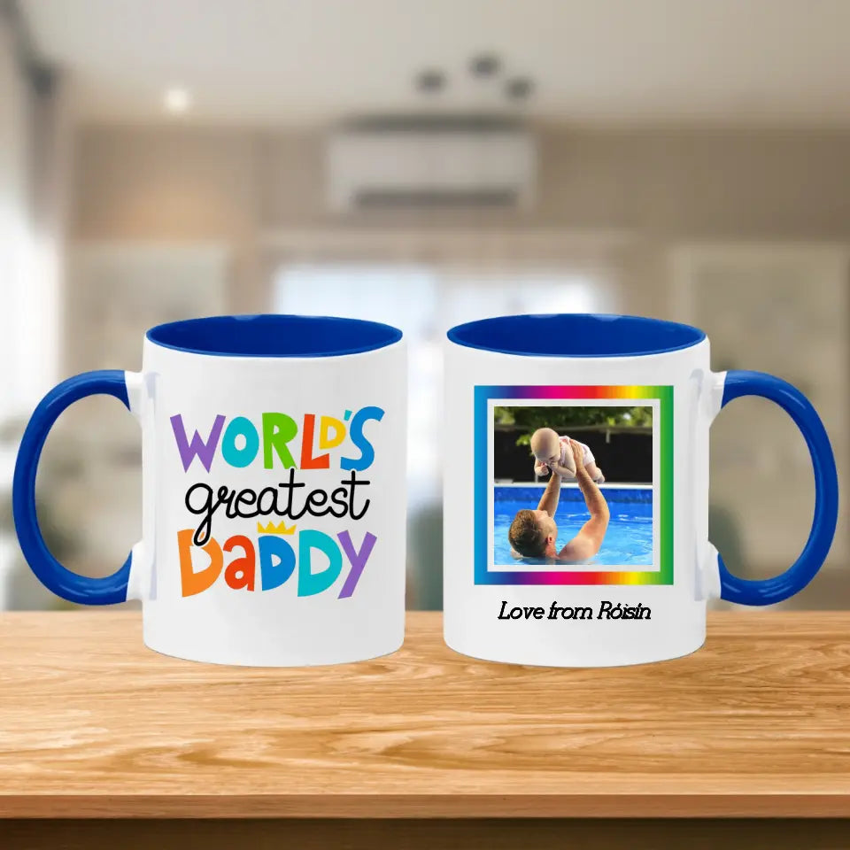Personalised Father's Day Mug - Upload Your Own Image