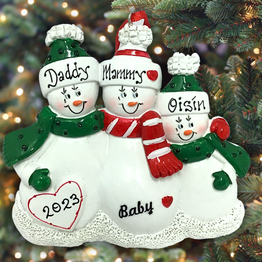 Baby 2024 bump ornament