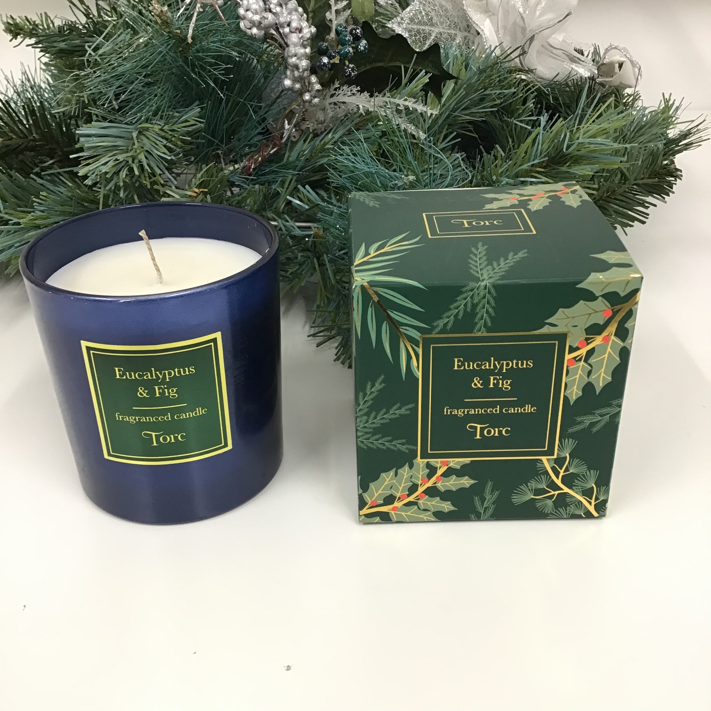 Torc Candle Jasmine & Dark Amber Irish Shop Irish Candles