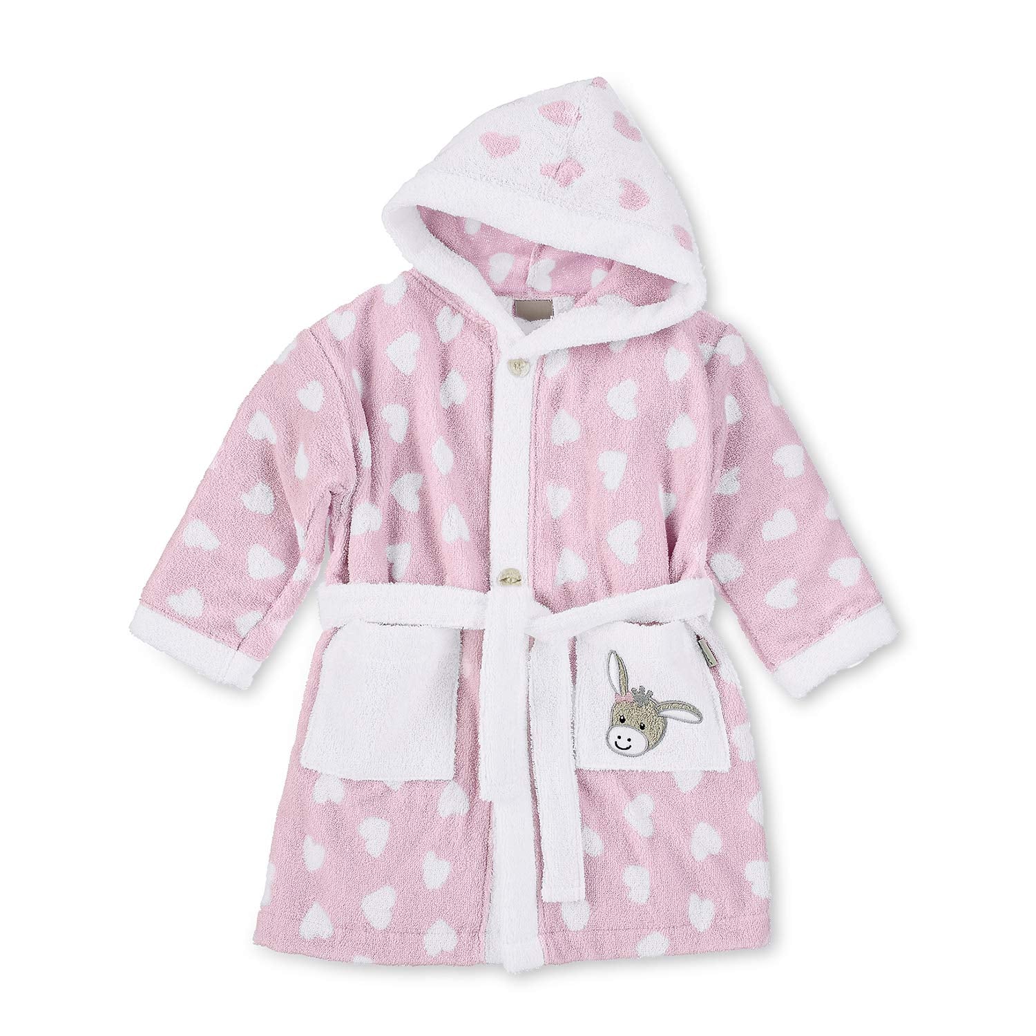 Personalised Bathrobe for Girls Emmi Personalised Children's