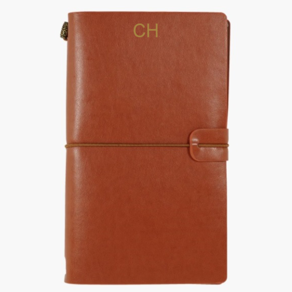Personalised Leather Journal - Voyager