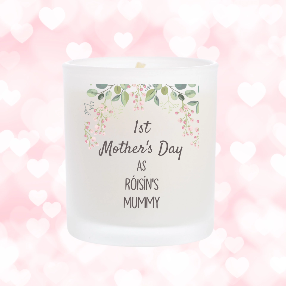 Celebrate Mother’s Day with the Perfect Personalised Candle