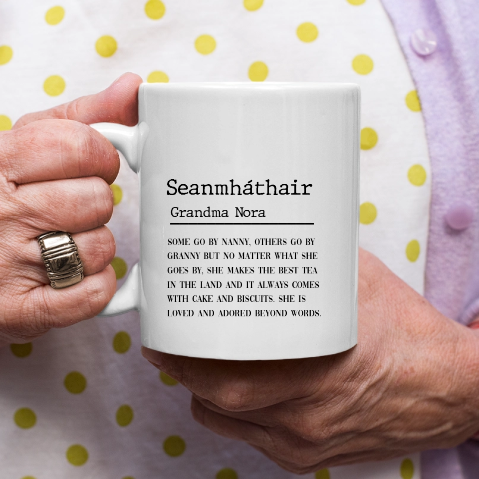 The Seanmháthair Mug that made her Mother's Day