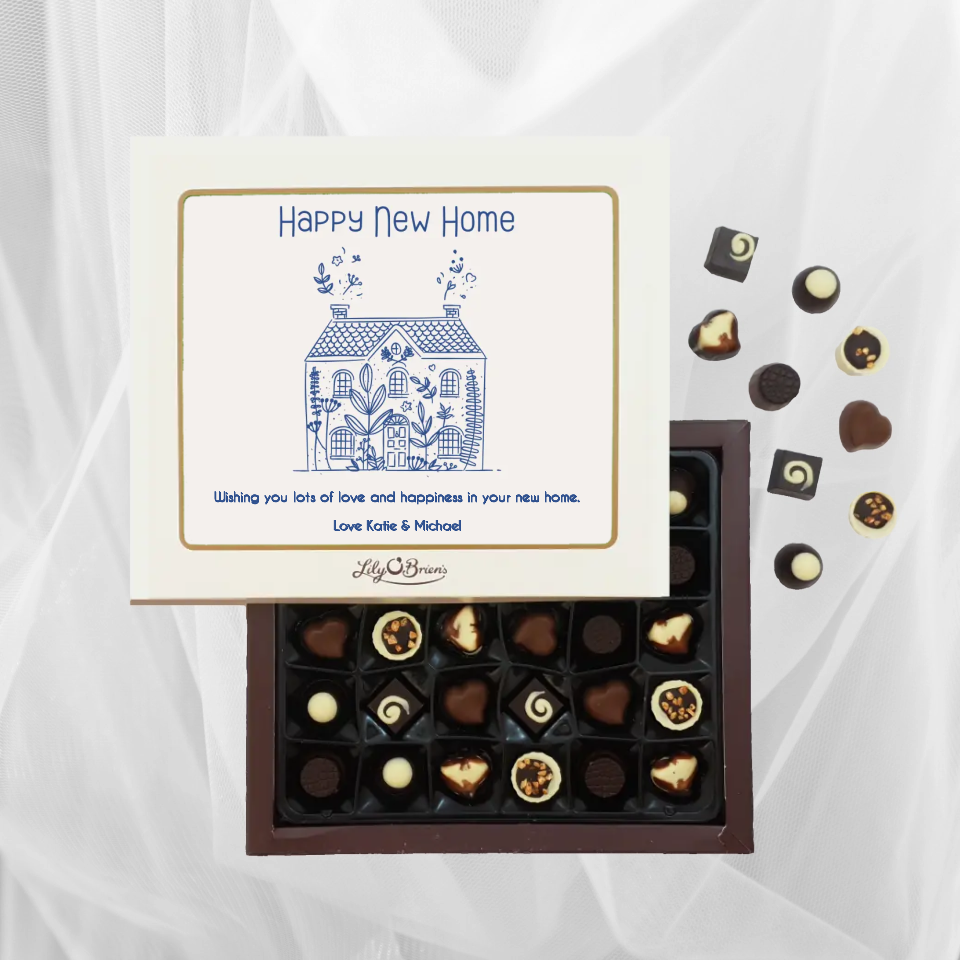 Chocolate Photo Boxes: Sweet Surprises for New Home Celebrations