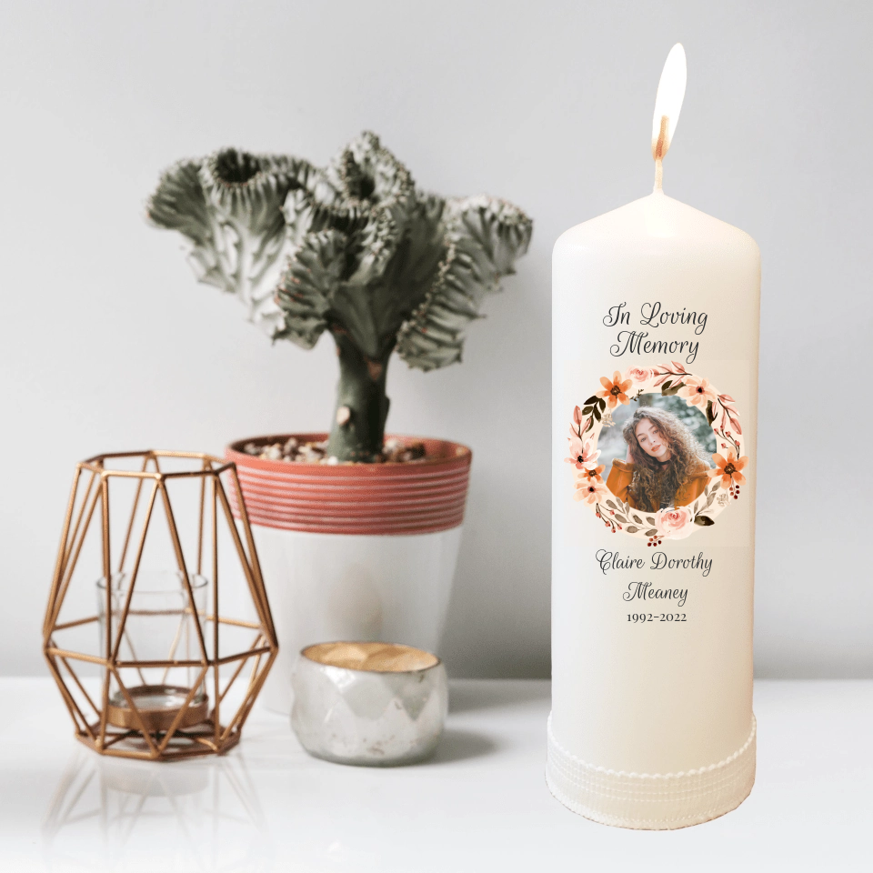 Lighting The Way: Cherishing Memories with Personalised Memorial Candles