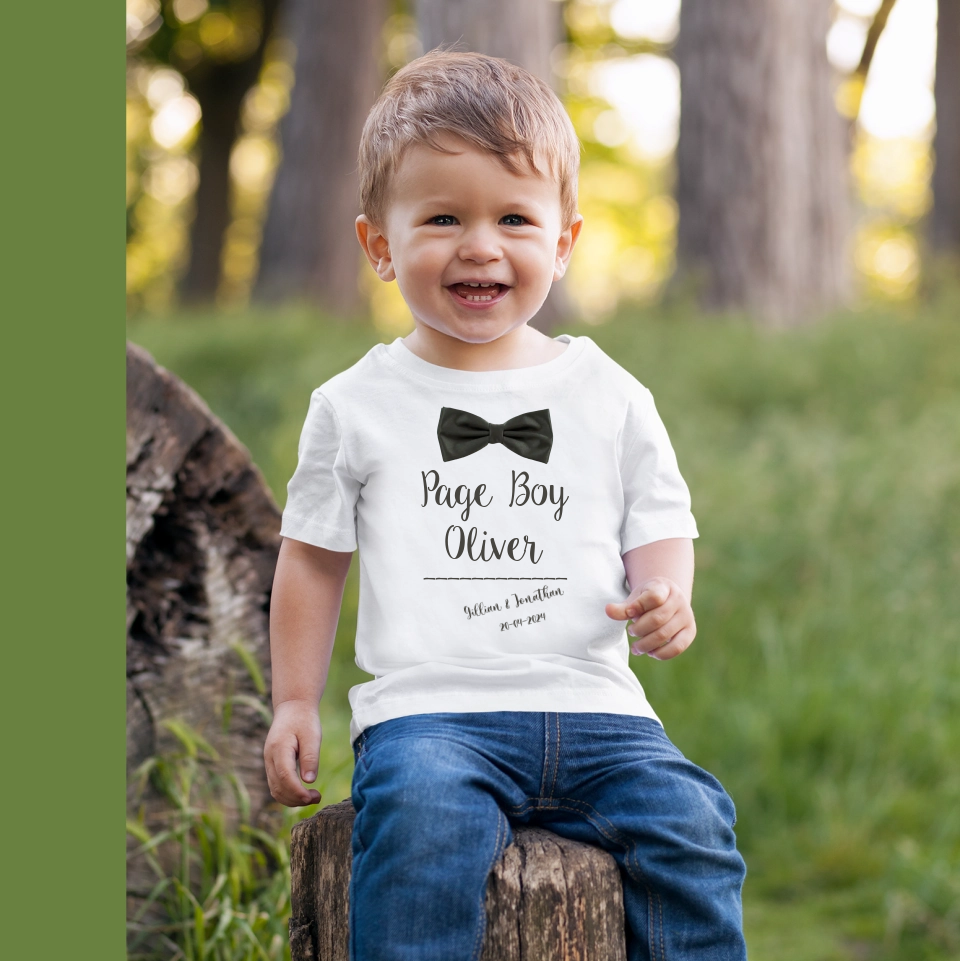 Thoughtful Personalised Page Boy Gifts: Cherish Their Special Role