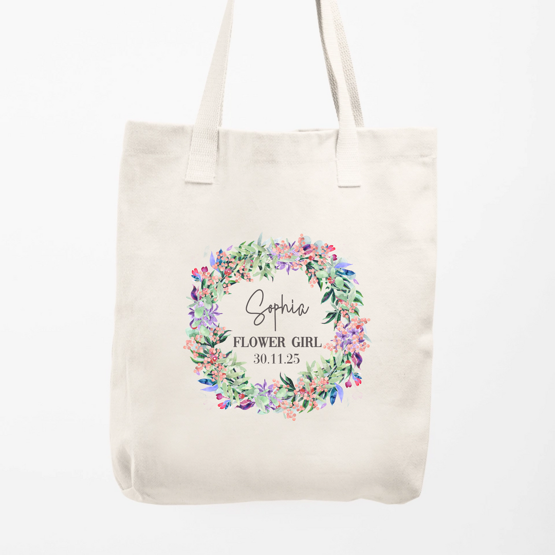 Make Your Flower Girl Feel Extra Special with WowWee.ie’s Personalised Tote Bag