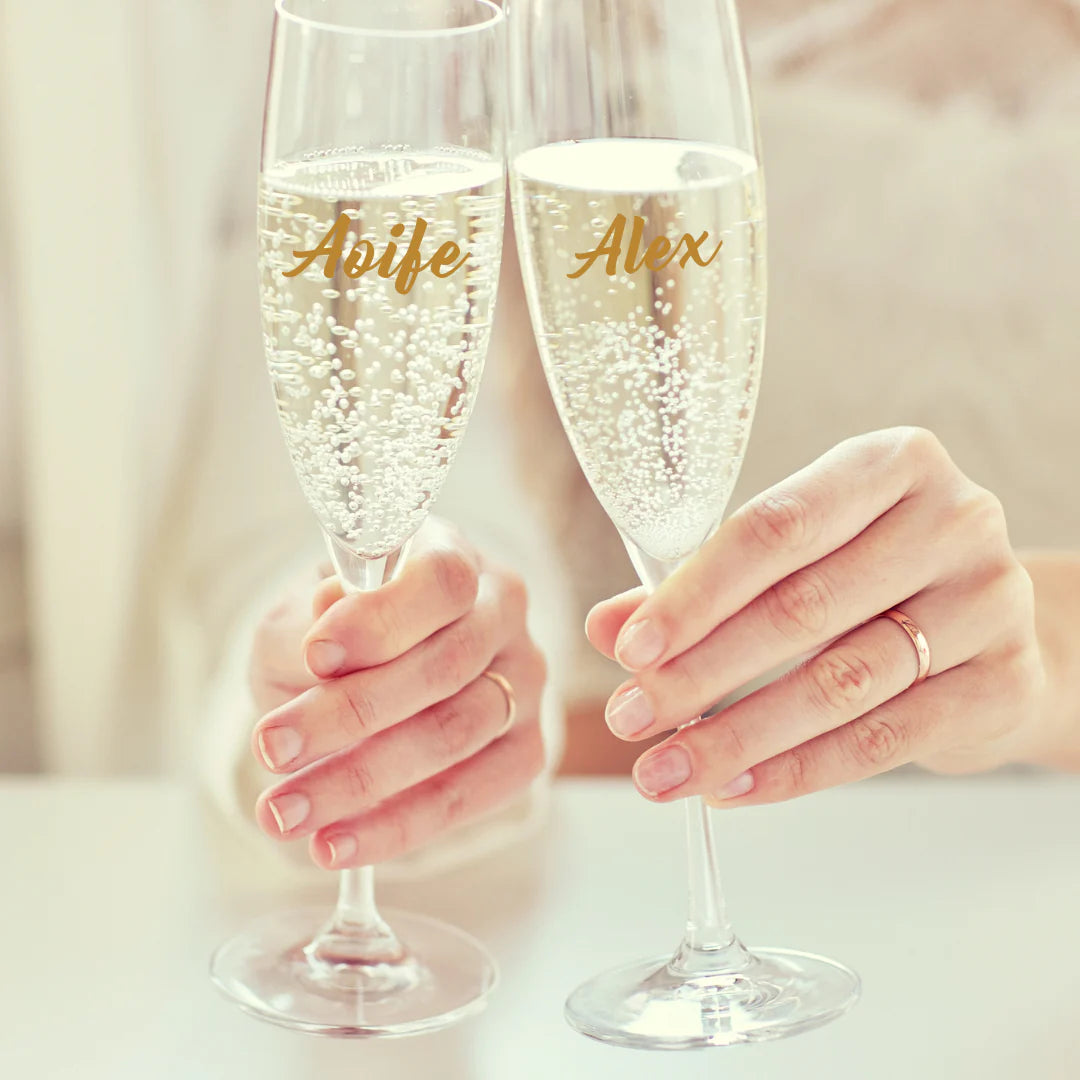 Where can I get anniversary champagne glasses ?