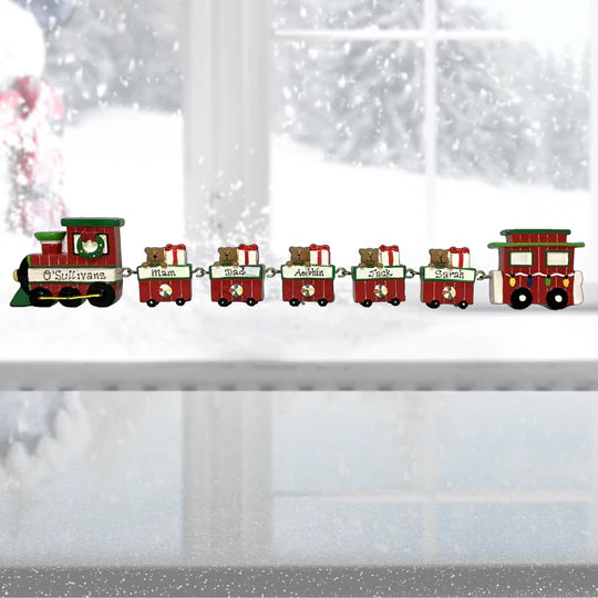 Were can I buy a personalised Christmas train?