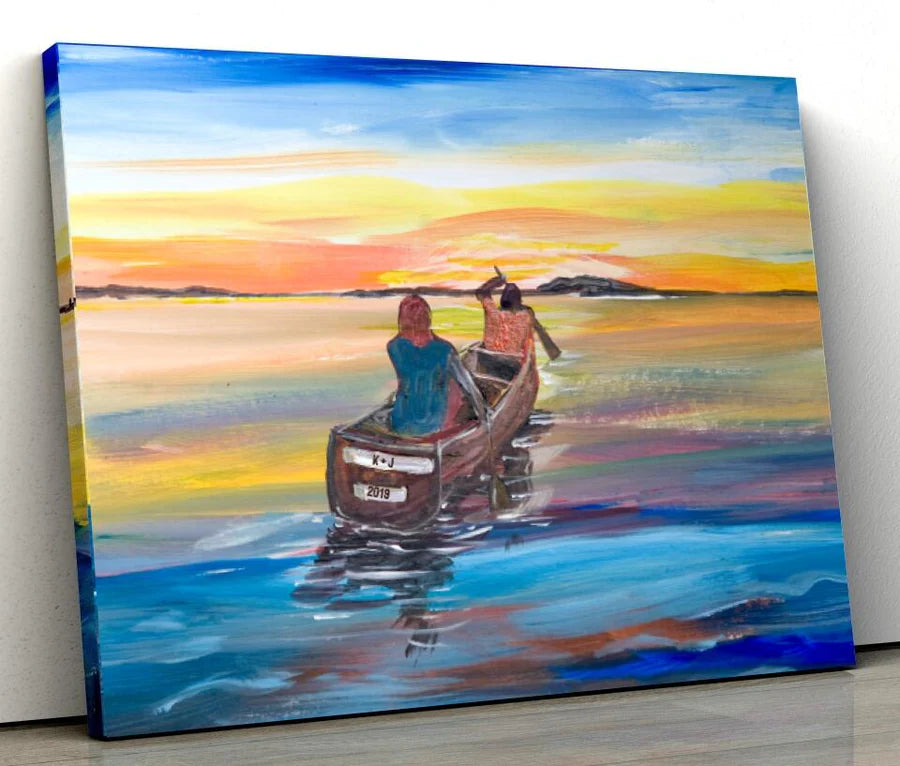 Where can I get a  personalised painting for a anniversary present ?