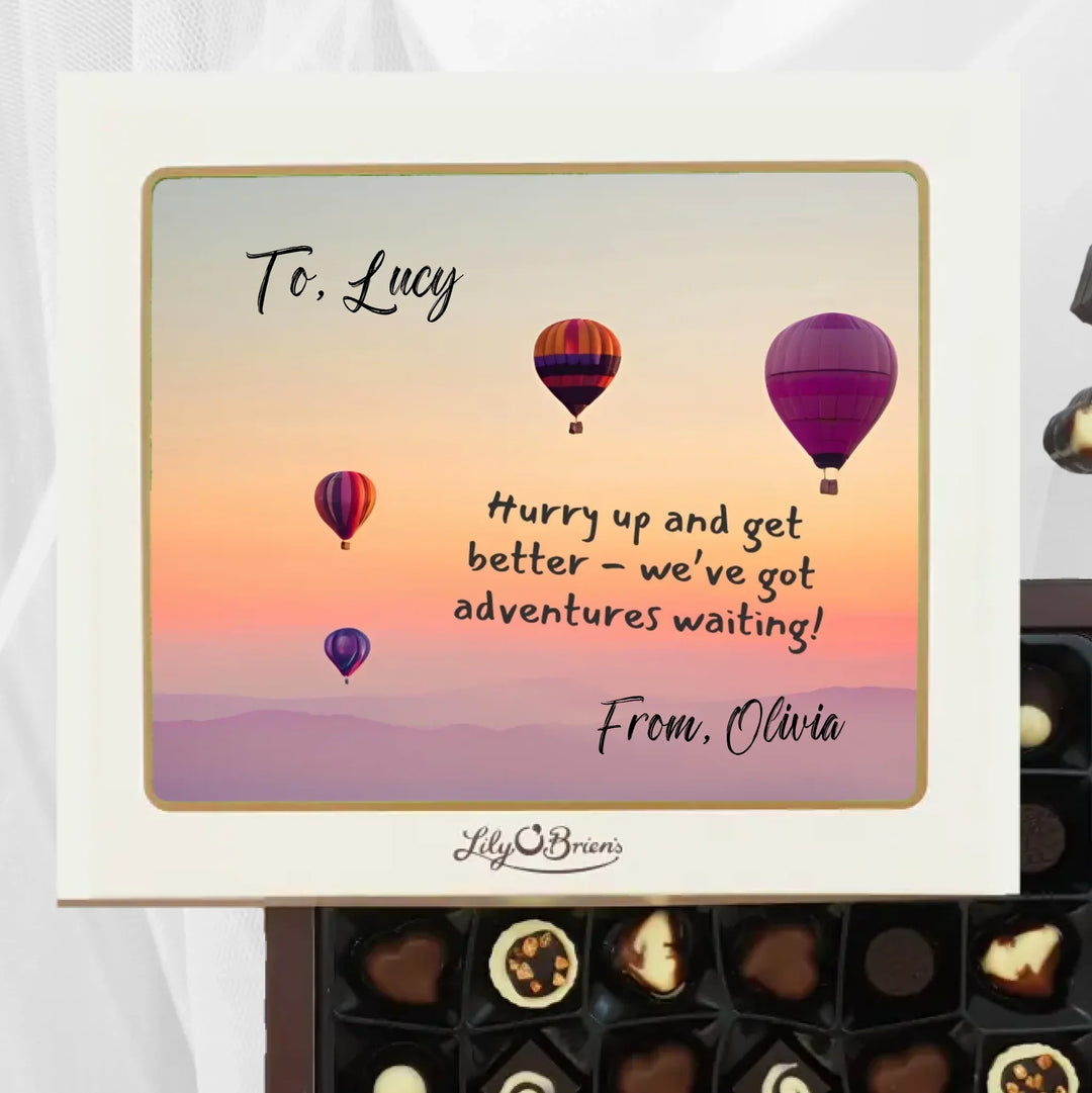 How to Order a Personalised Box of 'Thinking of You' Chocolates from Wowwee.ie