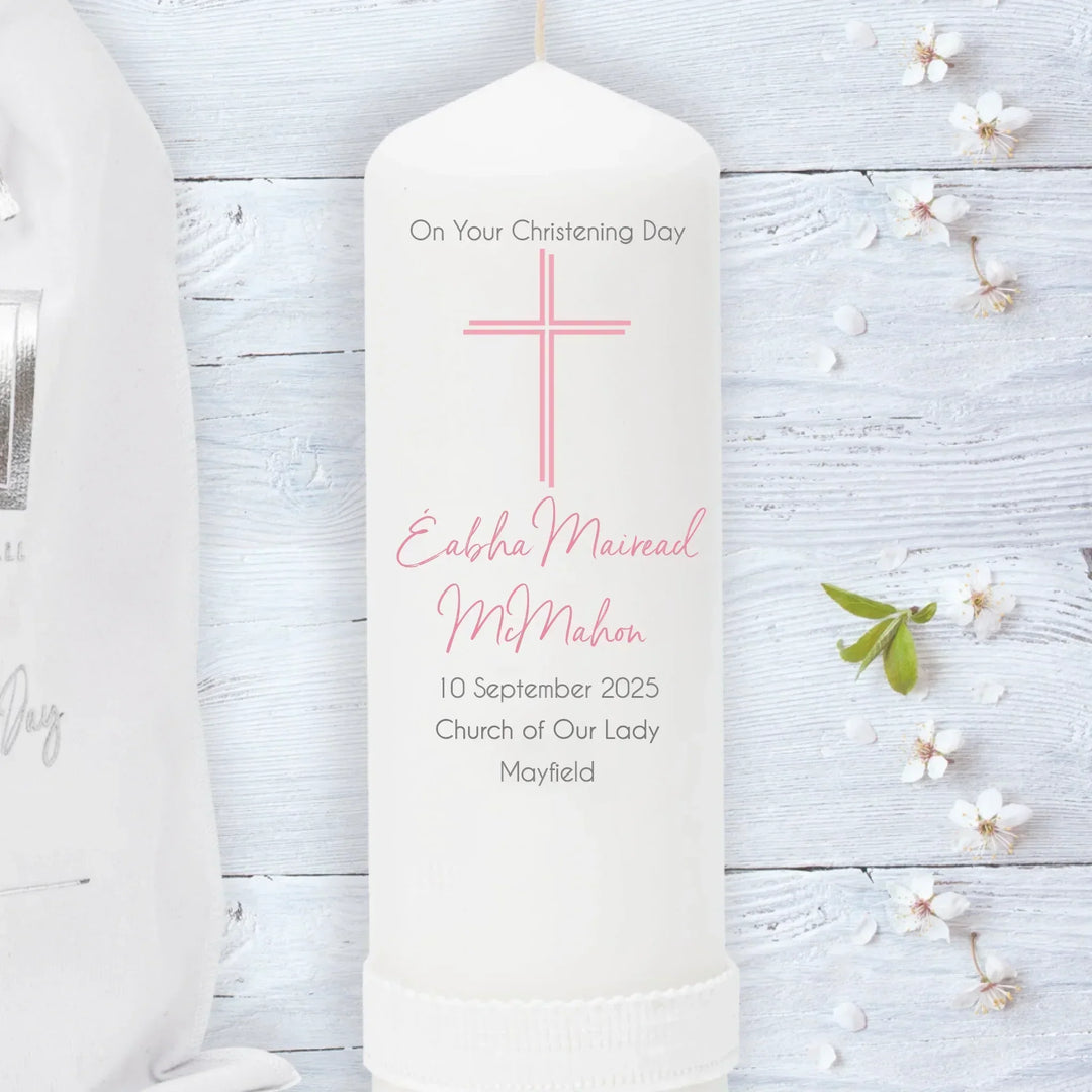 Personalised Christening Candles – A Keepsake to Treasure from WowWee.ie