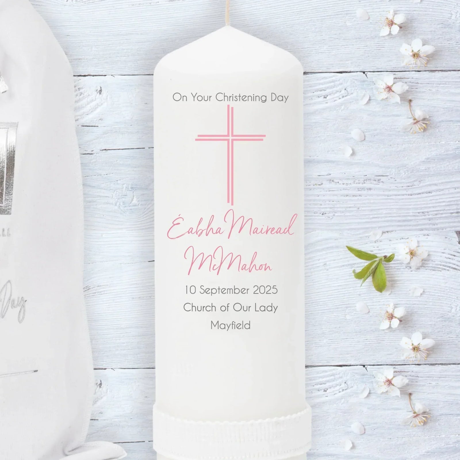 Personalised Christening Candles – A Keepsake to Treasure from WowWee.ie