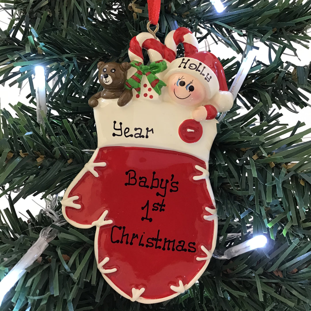 Celebrate Baby’s First Christmas: Personalised Ornaments for a Lifetime of Memories