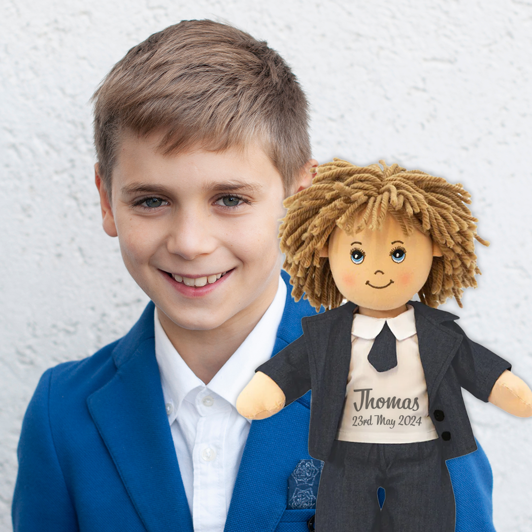 Cherishing Memories: Personalised Rag Boys as Special First Holy Communion Gifts