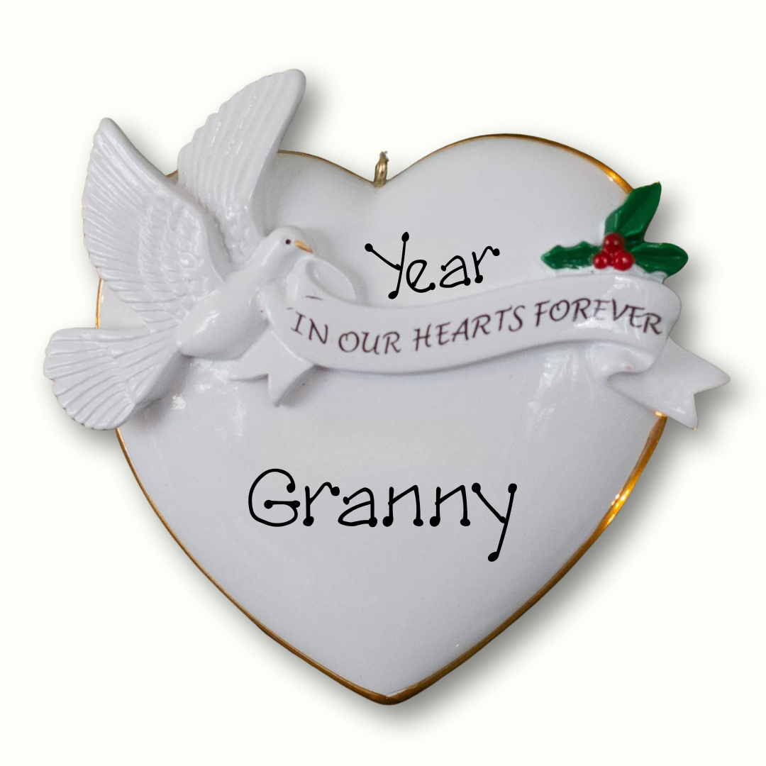 Where can i get a personalised memorial ornament?