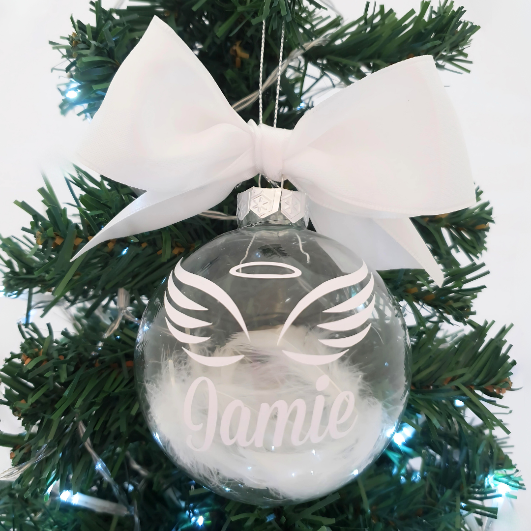 Cherished Memories: Personalised Memorial Christmas Baubles to Honour Loved Ones