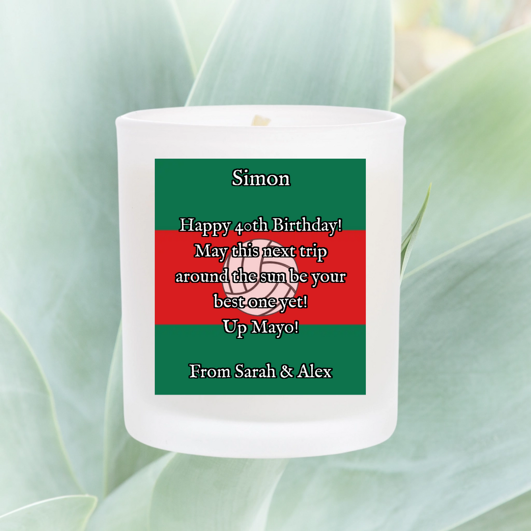 Celebrate your Mayo pride with a beautifully personalised Mayo