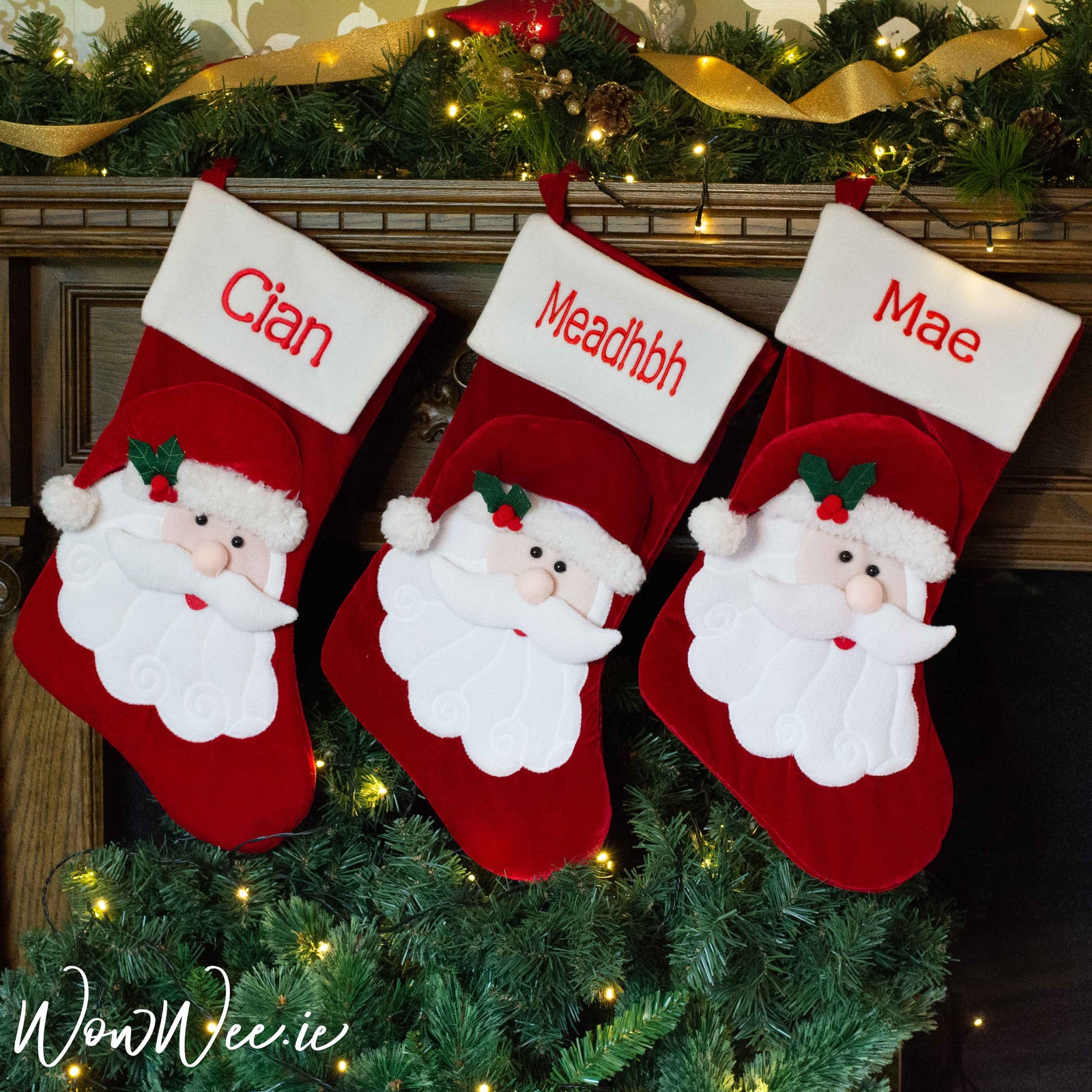 WowWee.ie offers the No.1 personalised stockings for babies, kids, and adults—designed to make every Christmas magical.
