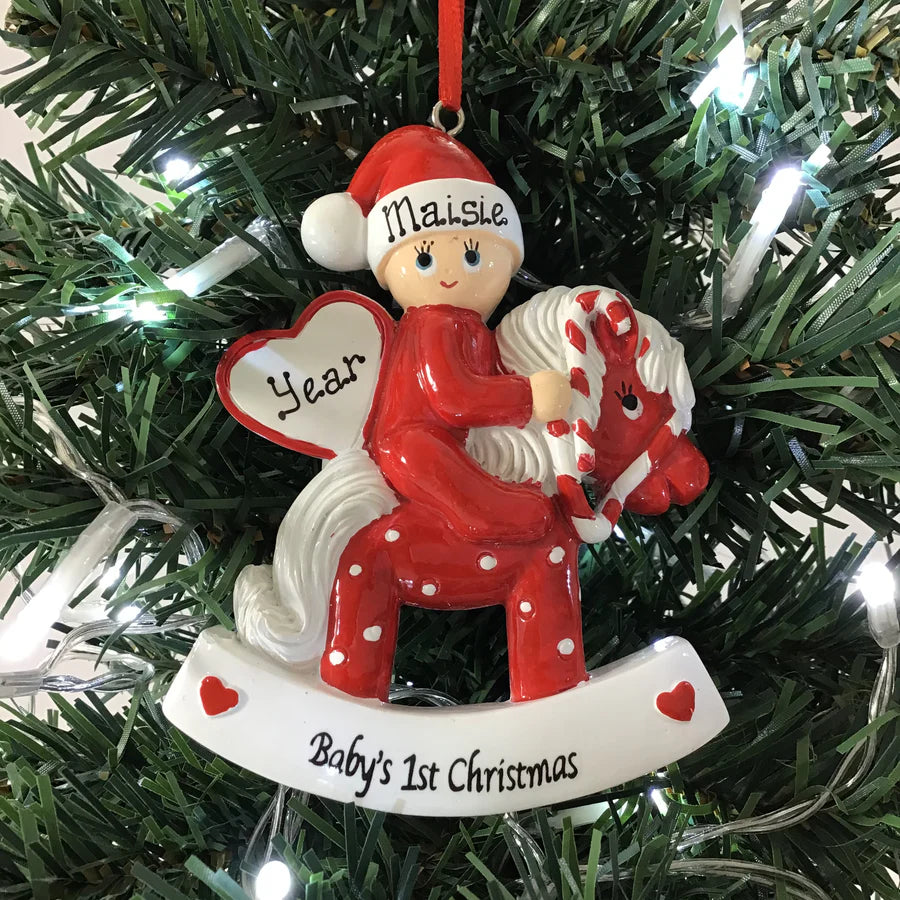 Why is a baby's first ornament a meaningful keepsake?