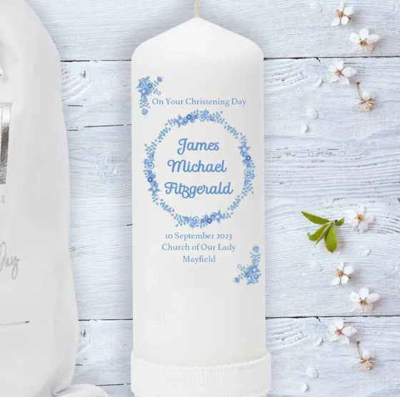 The Tradition of Personalised Christening Candles: Where it all began | WowWee.ie