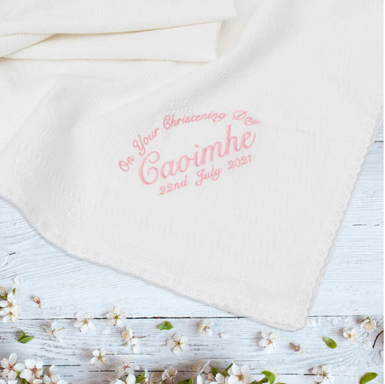 The Tradition of Personalised Christening Shawls: Where it all began | WowWee.ie