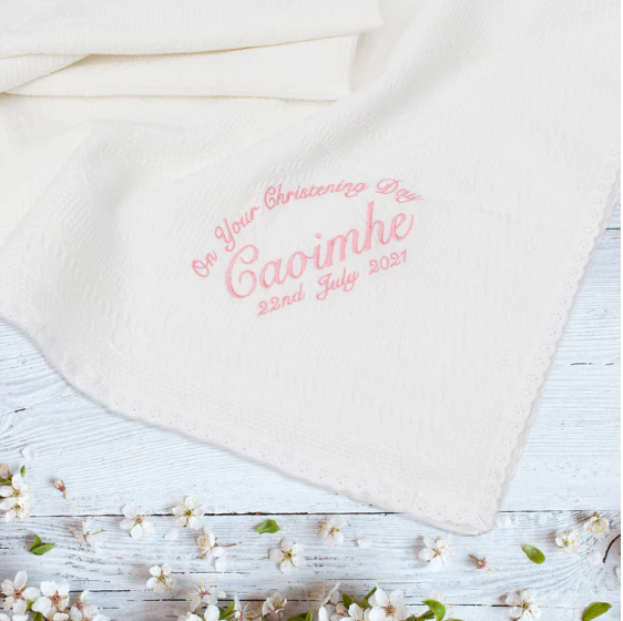 Why Choose a Personalised Christening Shawls from WowWee.ie?