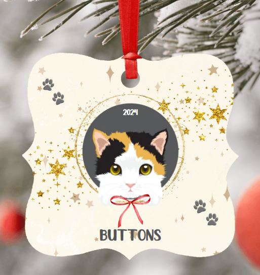 Purr-fectly Festive: Personalised Cat Christmas Ornaments for Your Feline Friends