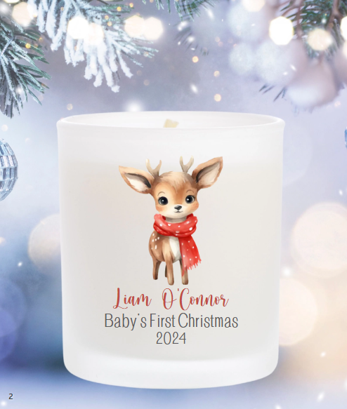 The Magic of Personalised Christmas Candles: A Gift with a Heartfelt Touch