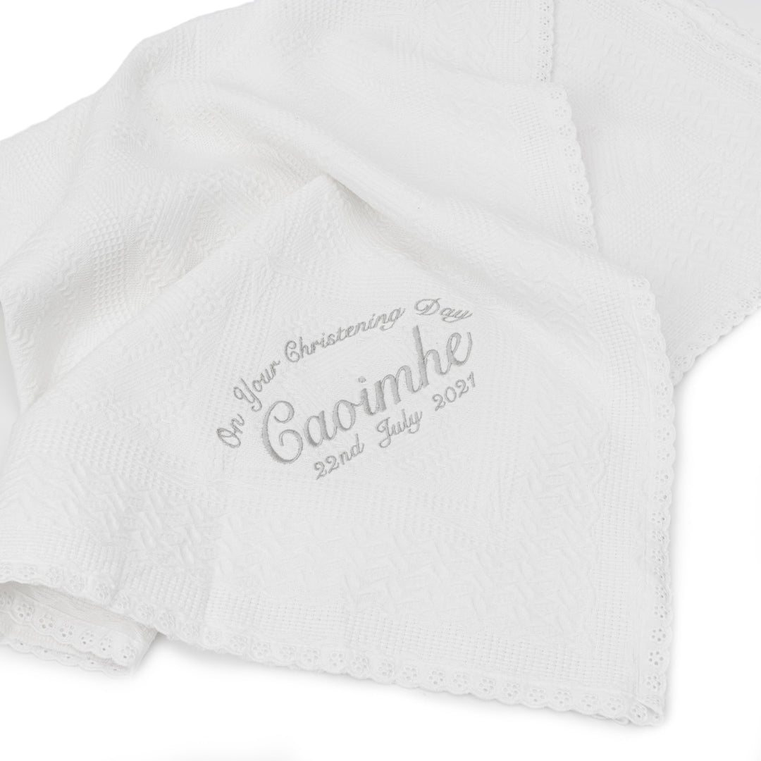 Embrace Tradition with a Personal Touch: The Significance of Christening Shawls