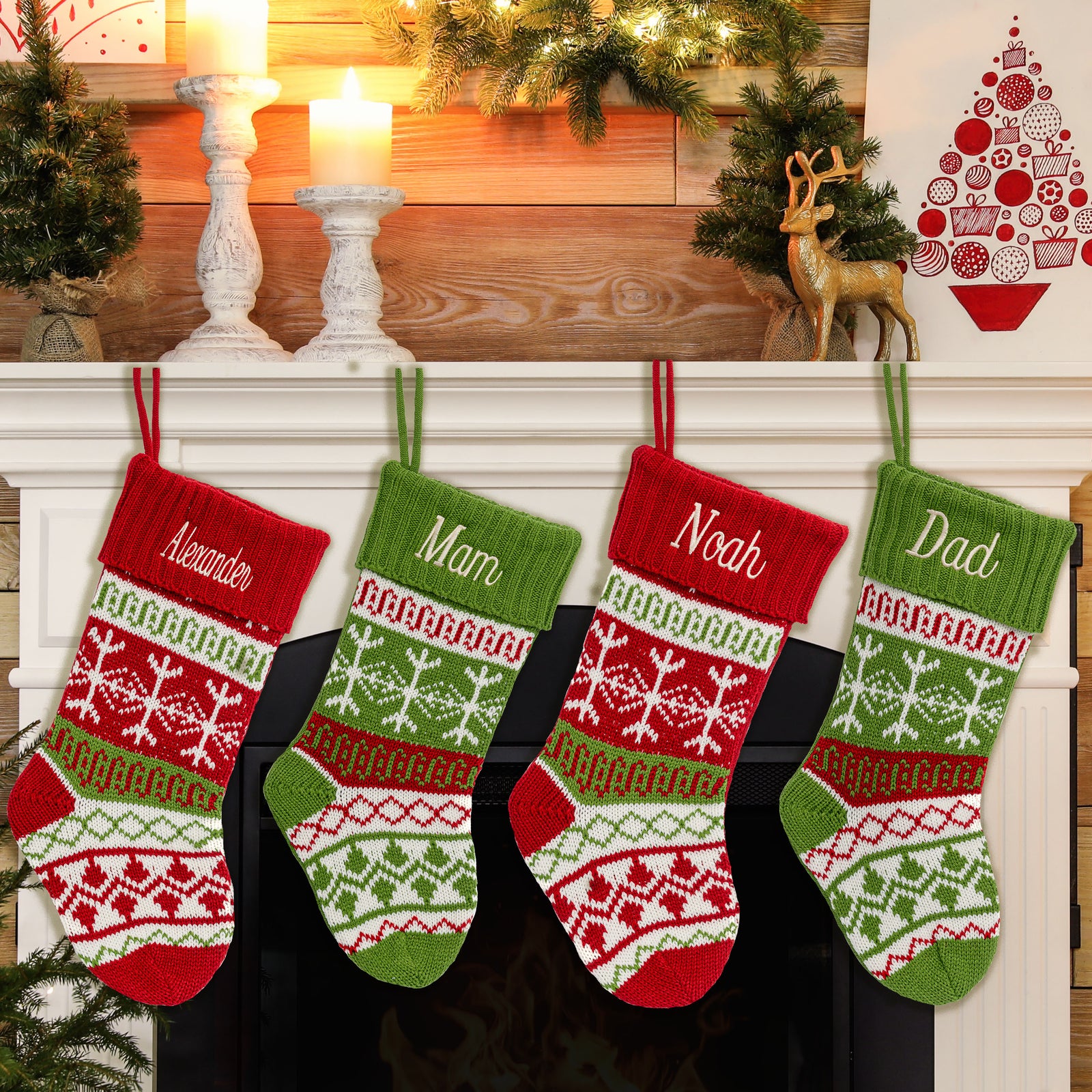 Embracing Tradition:  The Return to Traditional Personalised Christmas Stockings