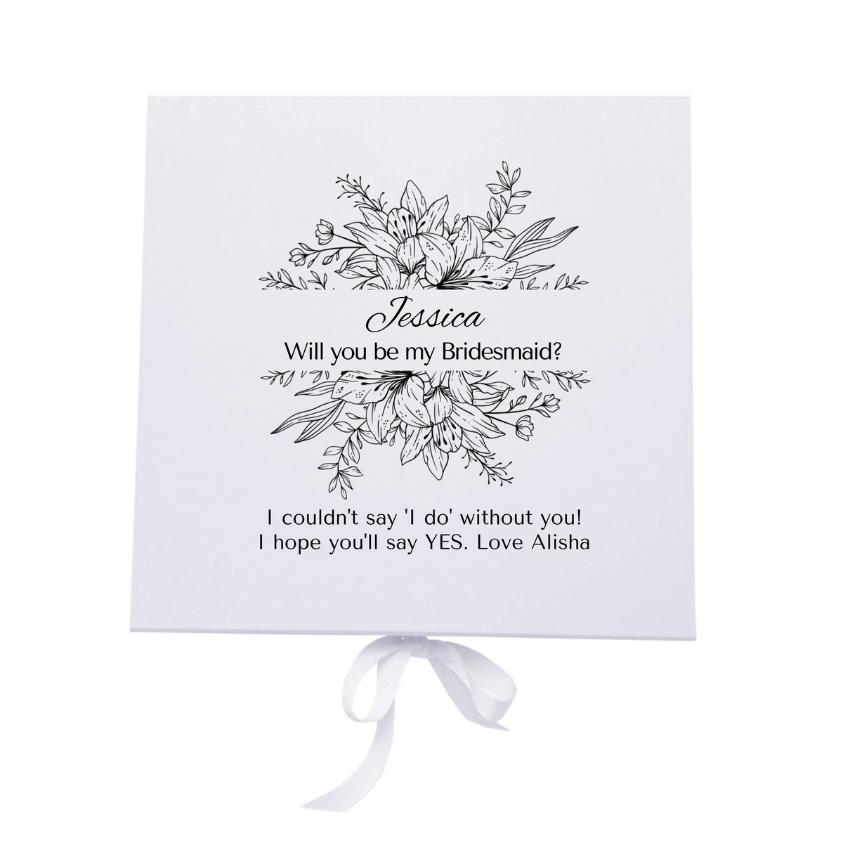 Personalised Maid of Honour Gifts