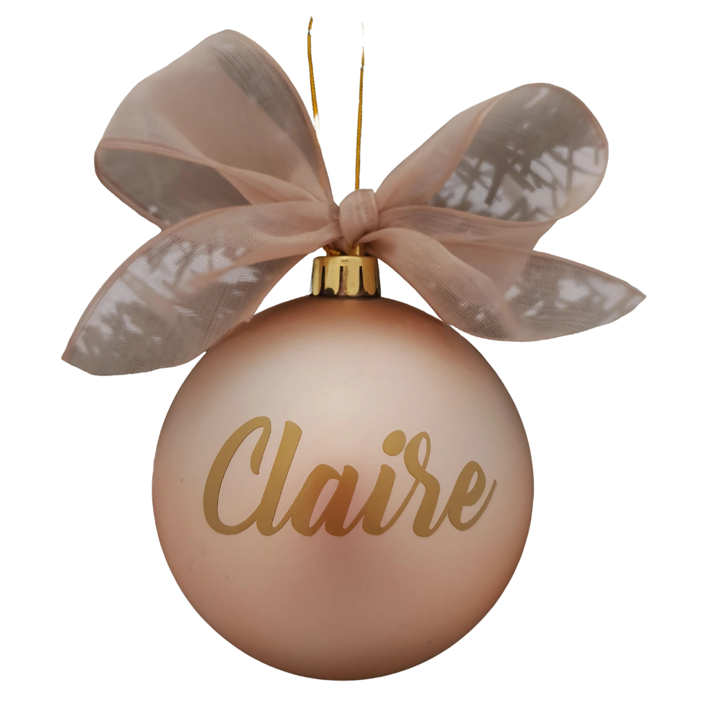 Personalised Christmas Baubles