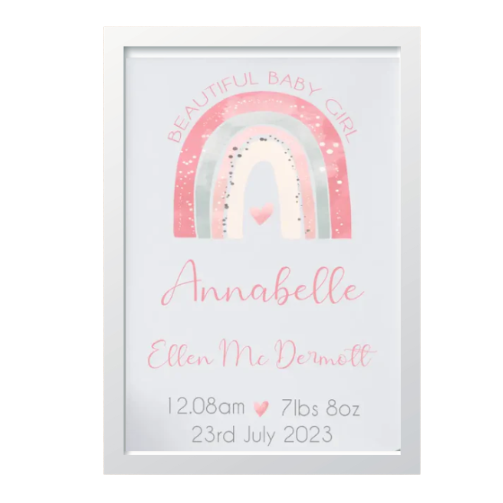 Personalised Baby Frames