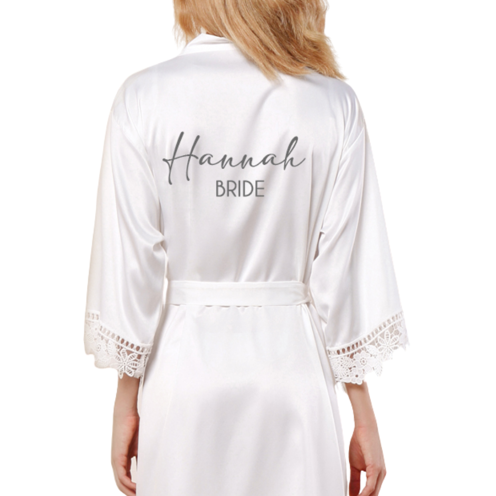 Personalised Bridal Robes & Hoodies
