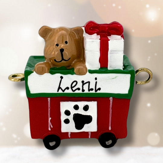 Personalised Linking Train - Pet Carriage