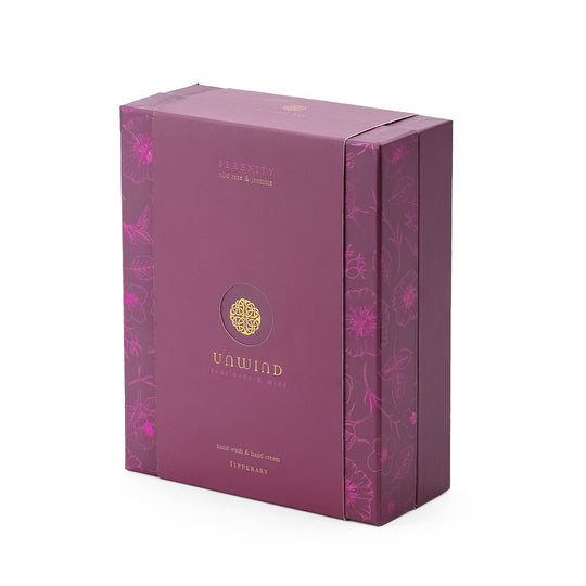 Personalised Unwind SERENITY Handwash & Hand Cream Set - TIPPERARY CRYSTAL
