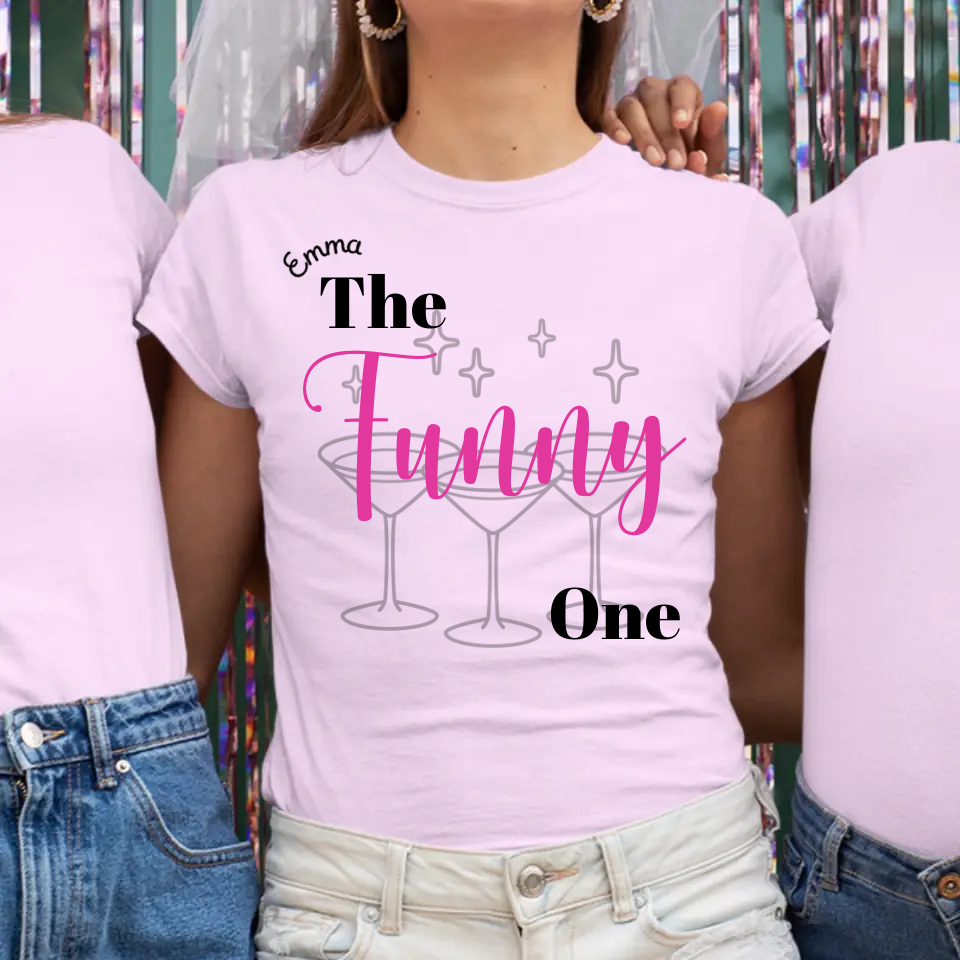 Personalised Hen Night T-Shirts - The Crazy One