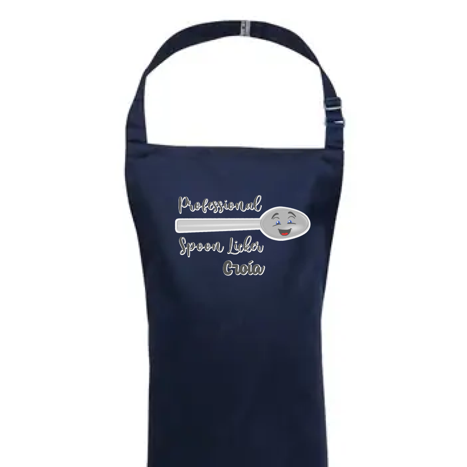 Personalised Children's Apron - Professional Spoon Licker