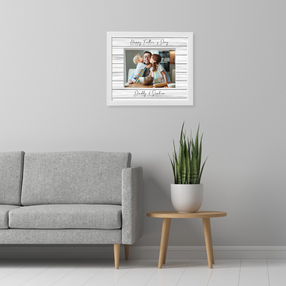 Personalised Father's Day Photo Frame - Mount Customised by You!