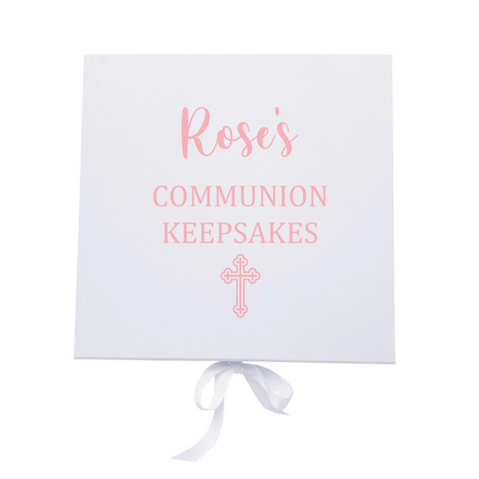 Personalised First Holy Communion Keepsake Box