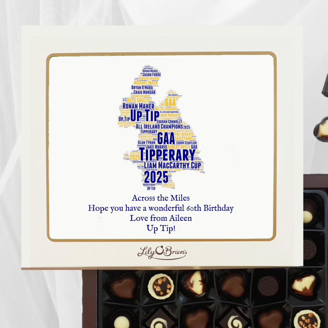 Personalised Box of Lily O'Brien's Chocolates - Tipperary All-Ireland Champions