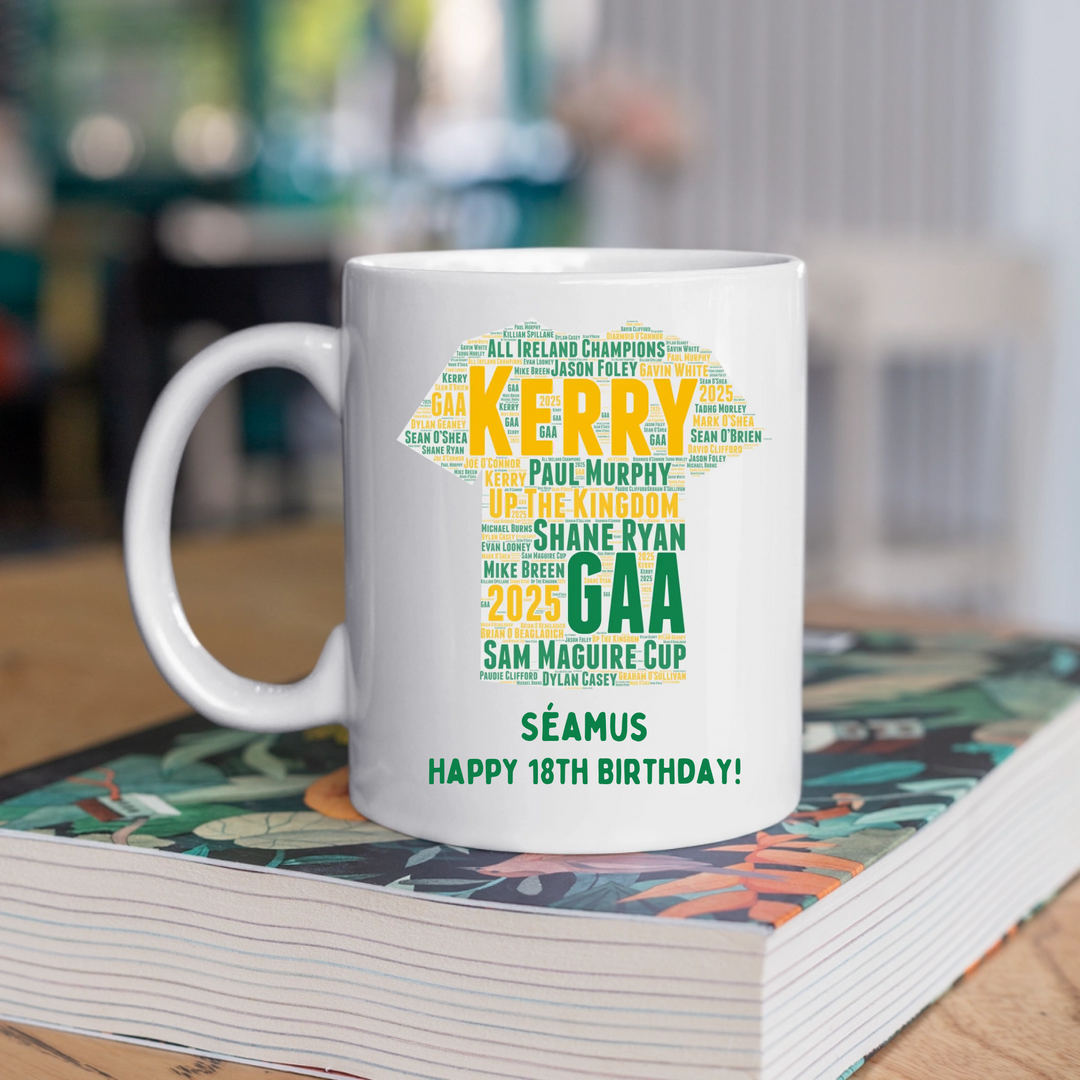 Personalised GAA Mug - Kerry All-Ireland Champions