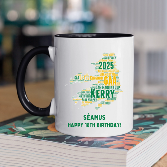Personalised GAA Mug - Kerry All-Ireland Champions