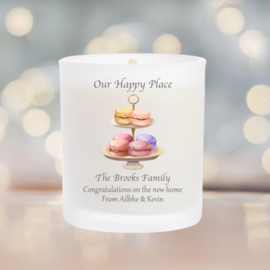 Personalised Scented Candle for New Homes - Teacups