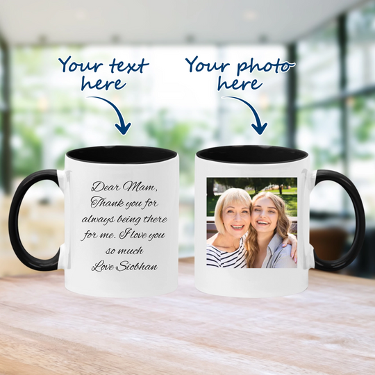Personalised Mug for Any Occassion - Add Your Own Image & Text