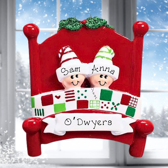 Personalised Christmas Ornament - Bed Heads 2