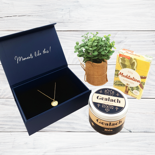 Luxury Wellness Hamper with Dream a Little Dream Necklace